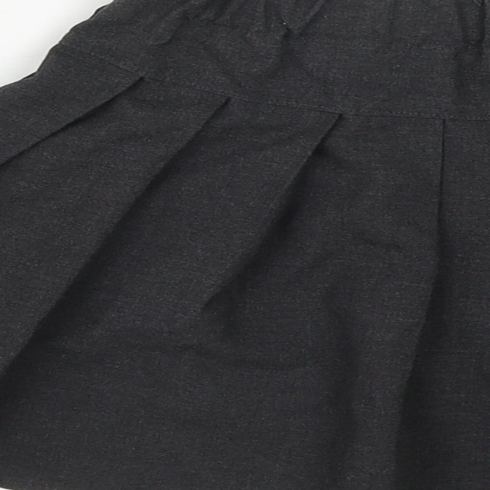 F&F Girls Grey Polyester A-Line Skirt Size 3-4 Years Regular