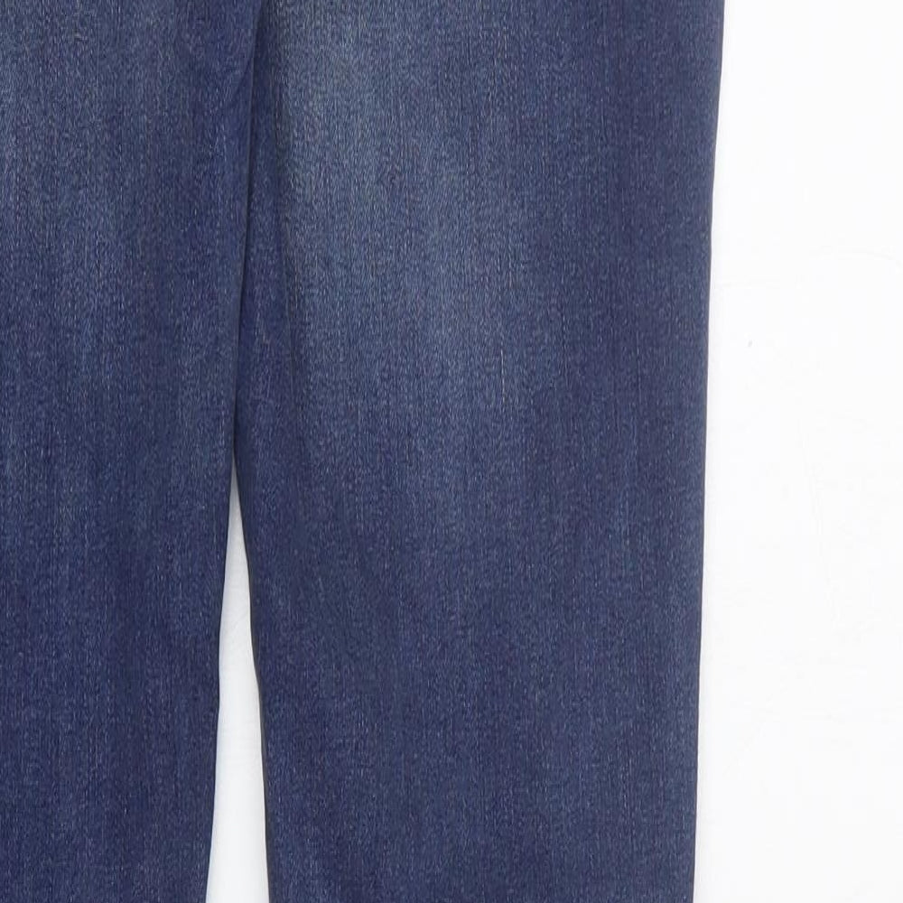 Garcis Jeans Womens Blue Cotton Skinny Jeans Size 28 in L32 in Regular Zip
