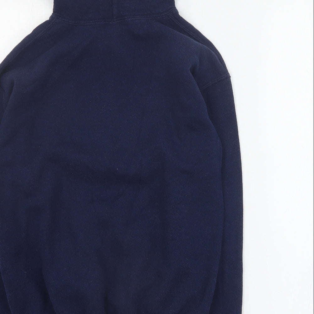MV Sport Boys Blue Cotton Pullover Hoodie Size M Pullover - Great Lakes