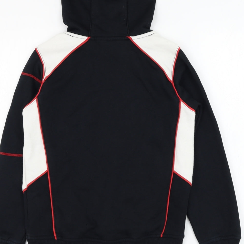 BLK Girls Black Cotton Pullover Hoodie Size 8 Years Pullover