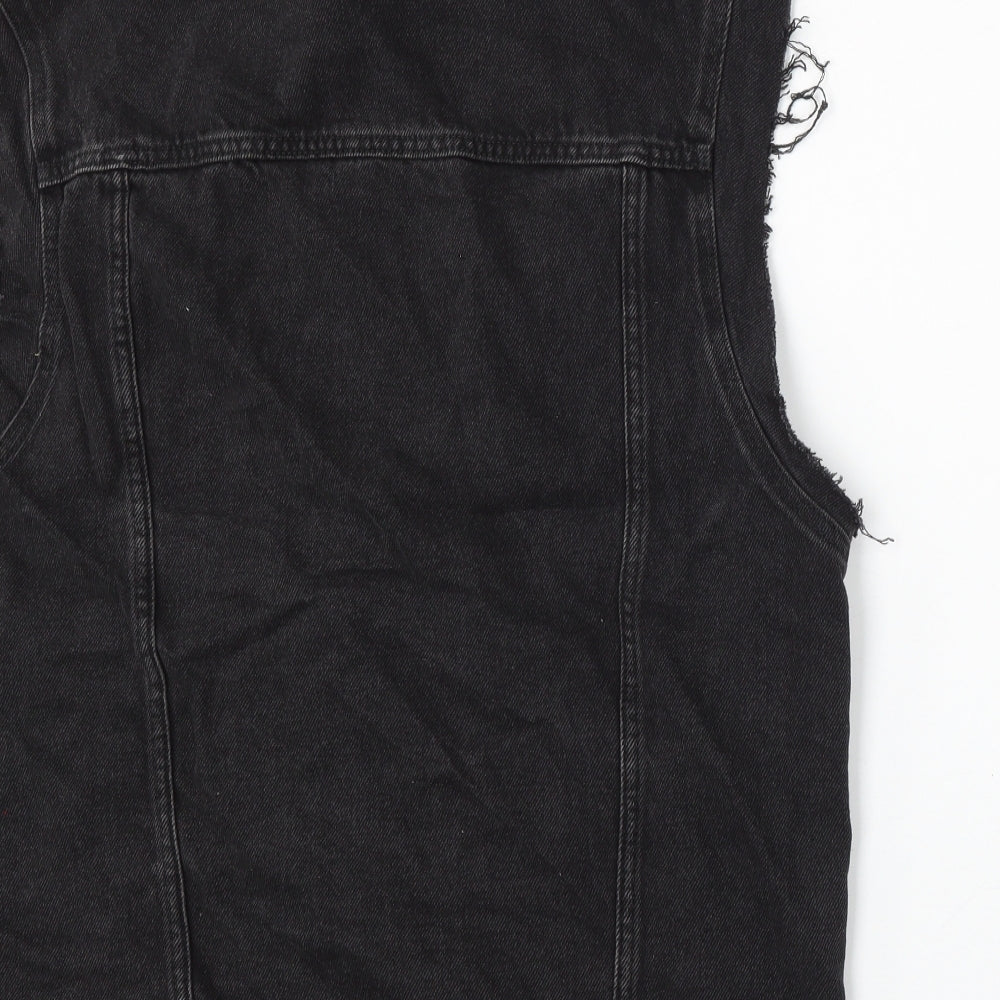Divided by H&M Womens Black Gilet Jacket Size M