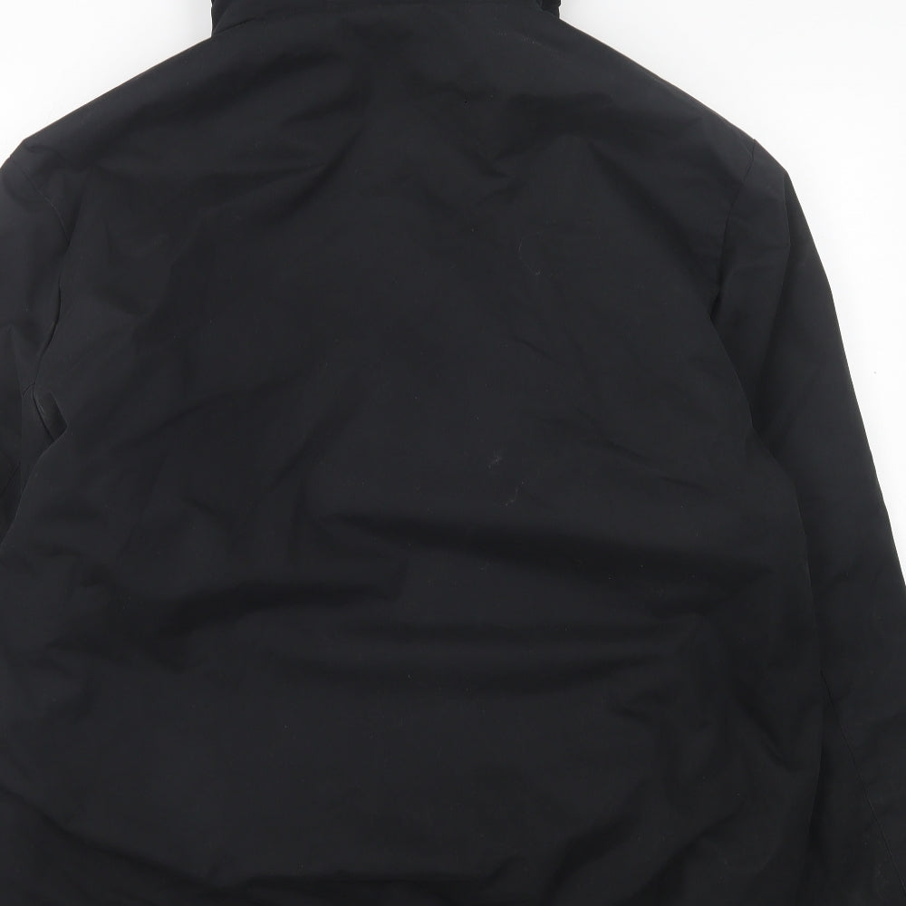 Primark Mens Black Bomber Jacket Jacket Size XL Zip