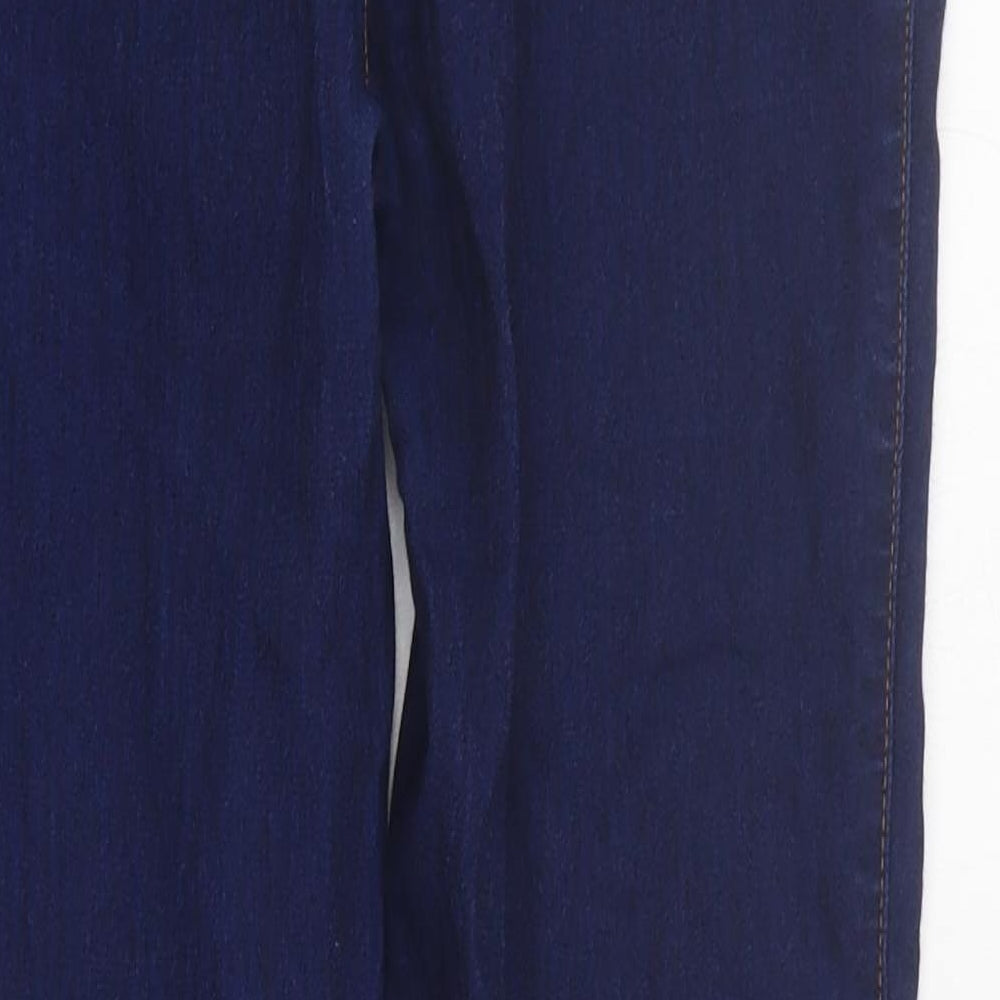 Primark Womens Blue Cotton Jegging Jeans Size 10 L28 in Regular