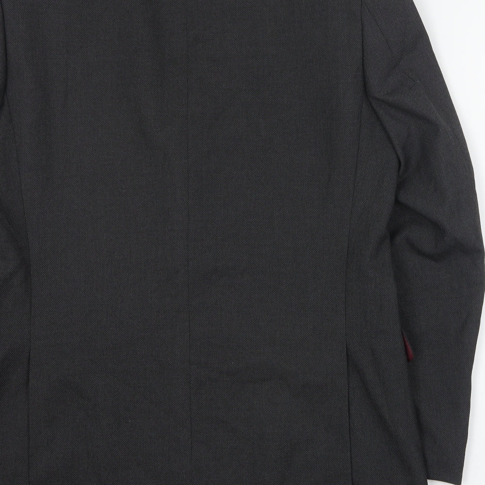 Marks and Spencer Mens Grey Polyester Jacket Suit Jacket Size L
