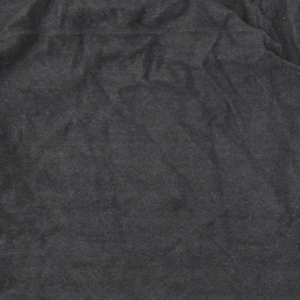 Perter Storm Mens Grey V-Neck Polyester Henley Jumper Size L
