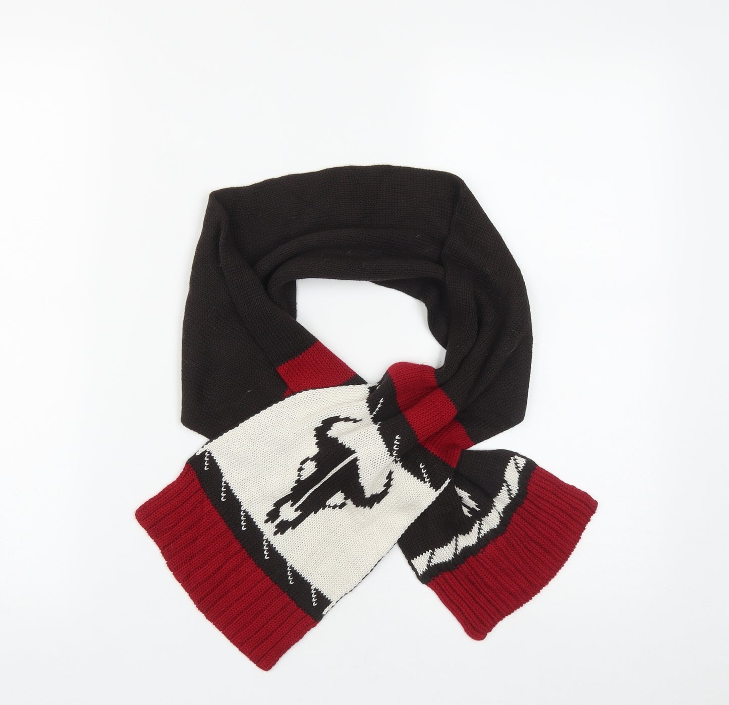 Gap Mens Brown Cotton Scarf One Size