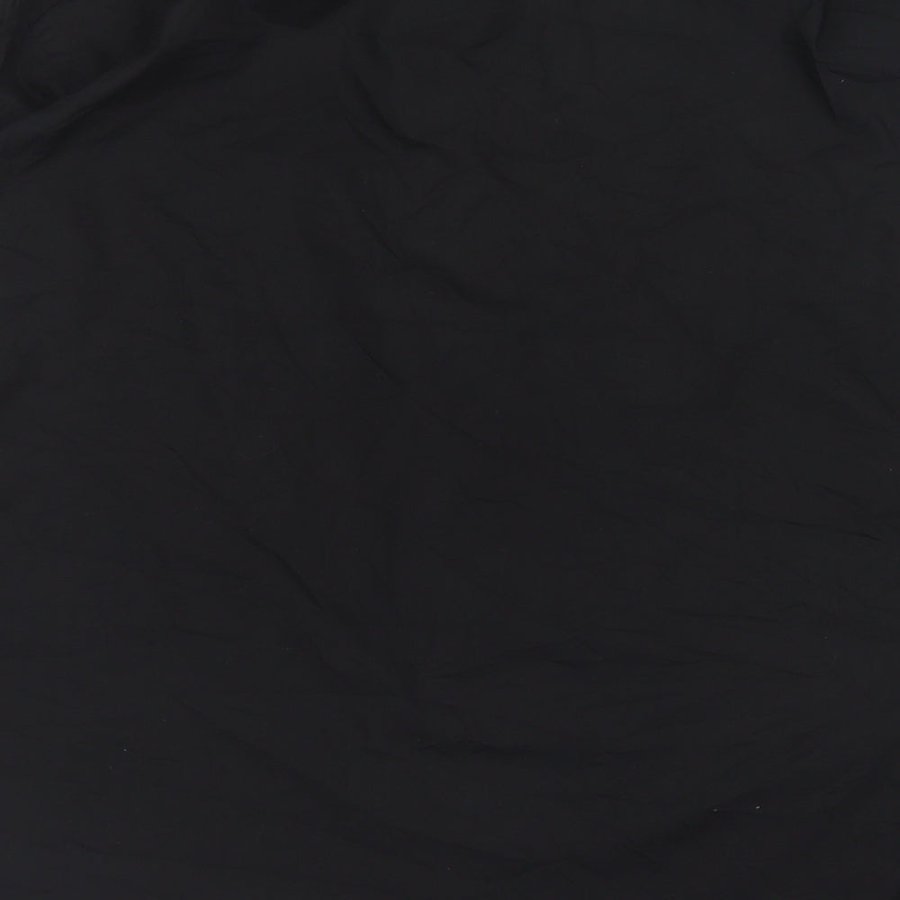 Primark Mens Black Cotton Button-Up Size 16.5 Collared Button