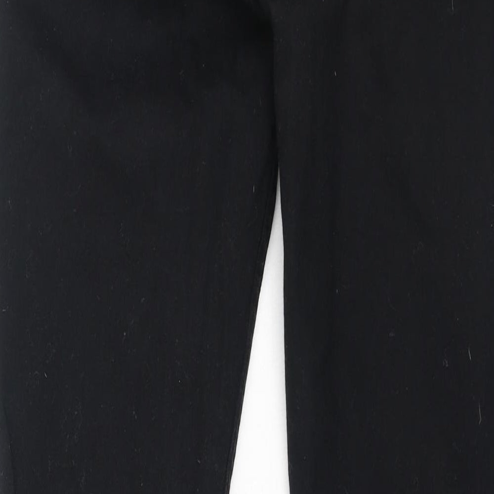 ASOS Womens Black Cotton Skinny Jeans Size 30 L30 in Regular