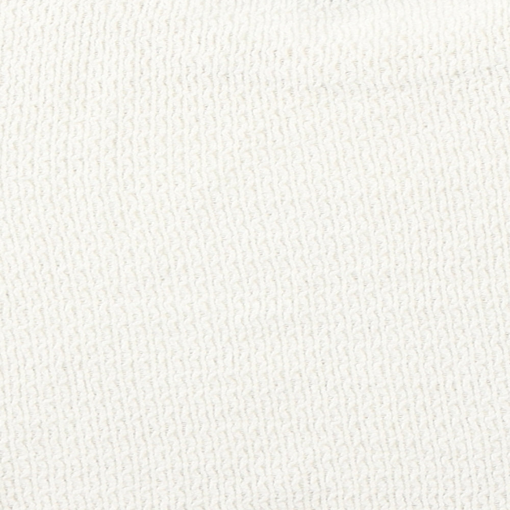 915 Generation Girls White Round Neck Polyester Pullover Jumper Size 12-13 Years