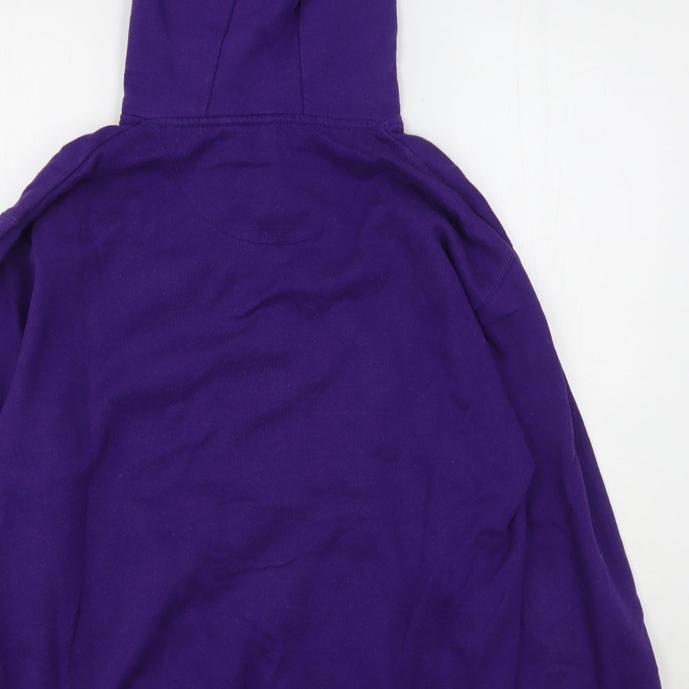 Obsi Womens Purple Cotton Pullover Hoodie Size M - San Francisco
