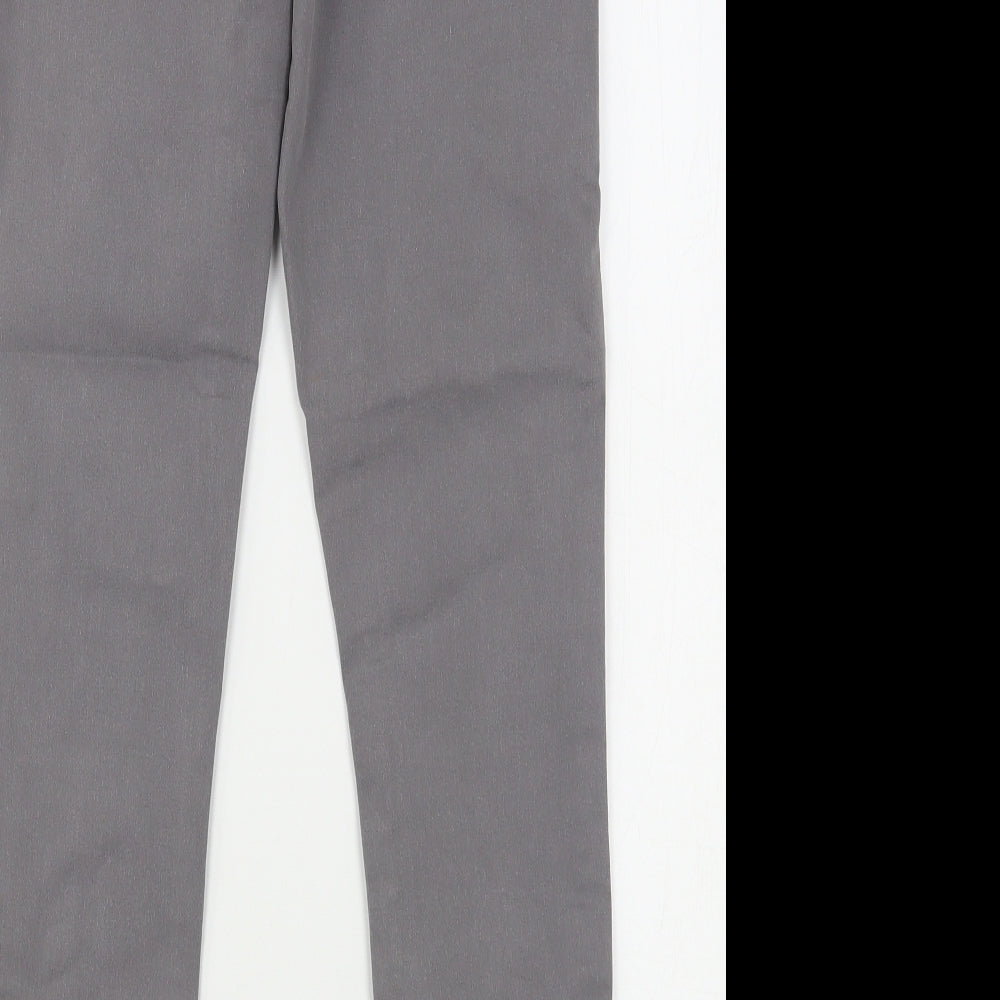 Denim & Co. Womens Grey Cotton Skinny Jeans Size 8 L27 in Regular