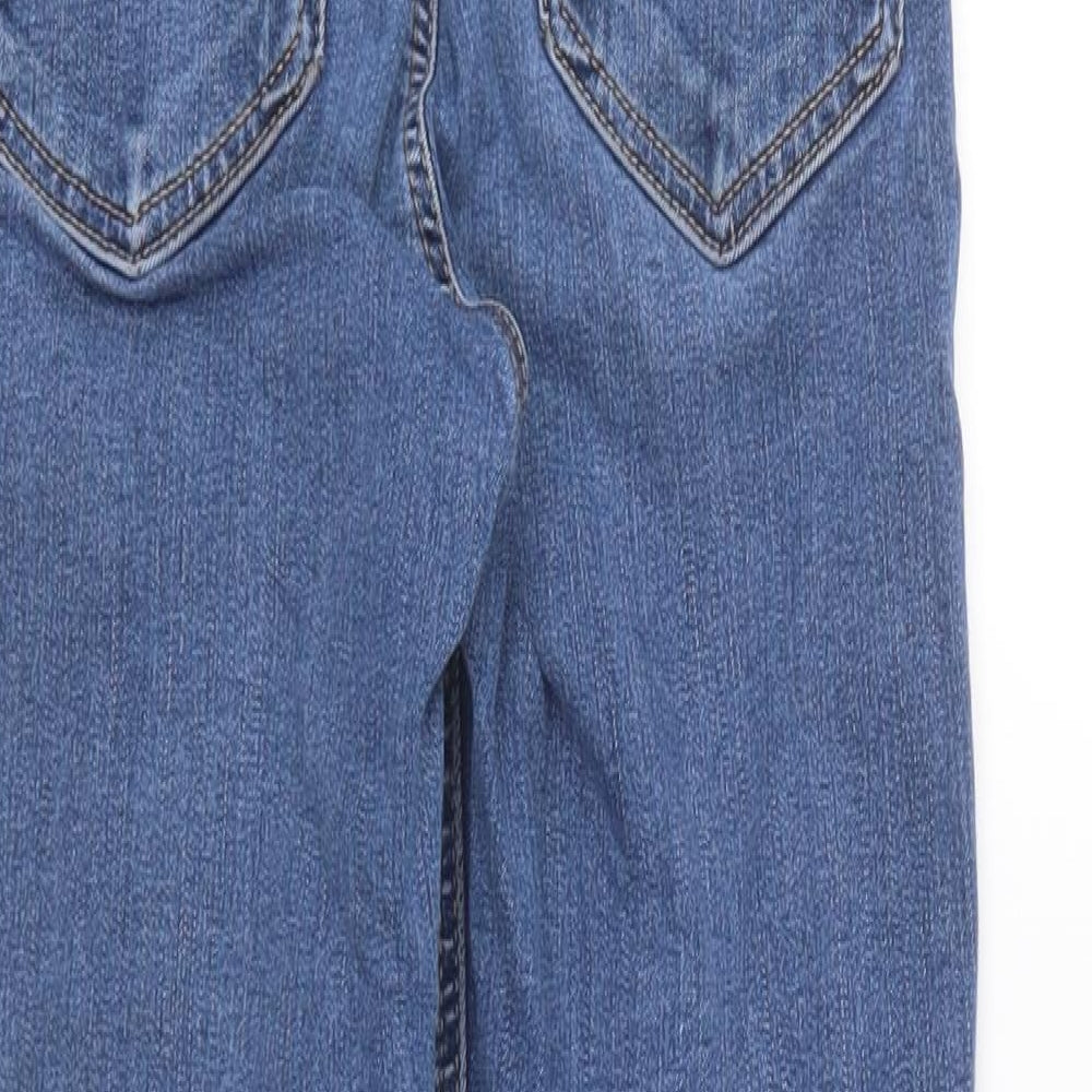 Preworn Womens Blue Cotton Skinny Jeans Size 25 in L30 in Regular
