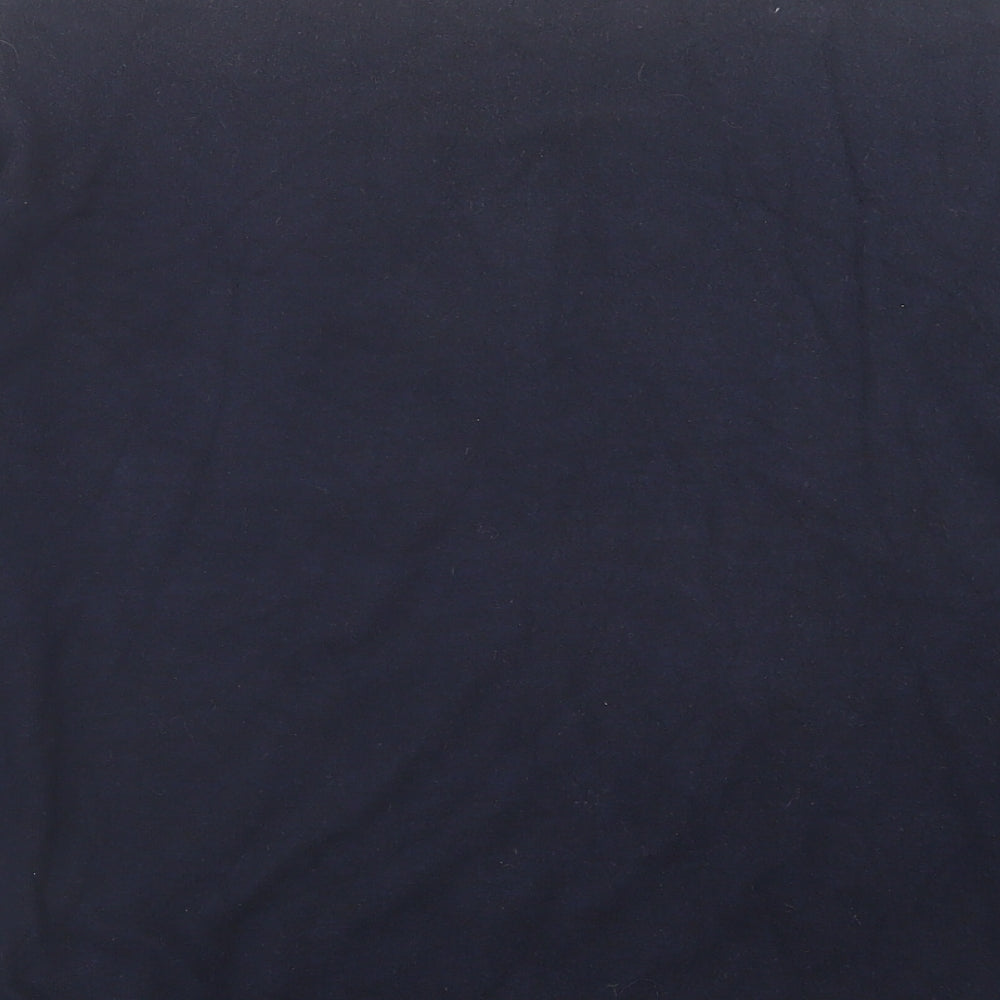 Wallis Womens Blue Crew Neck Polyester Pullover Jumper Size S