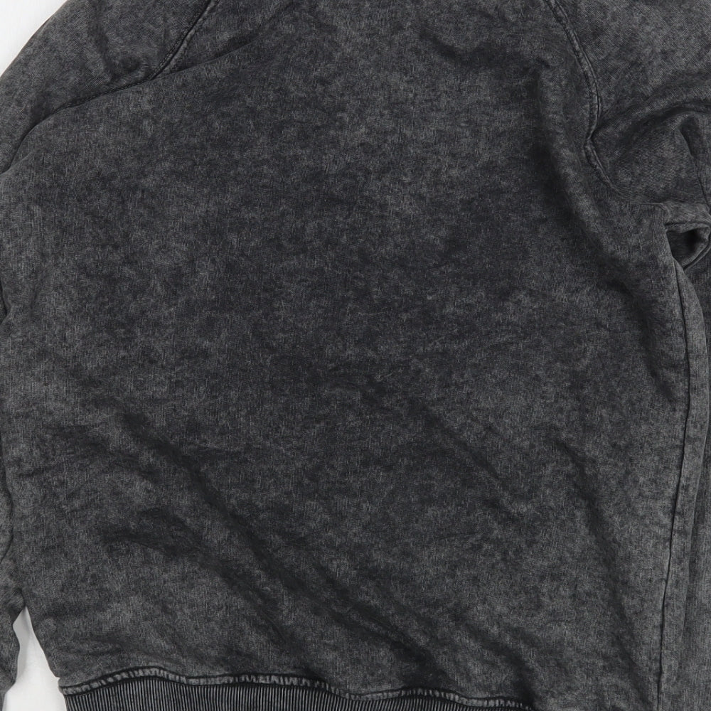 Sponder Womens Grey Cotton Pullover Sweatshirt Size M