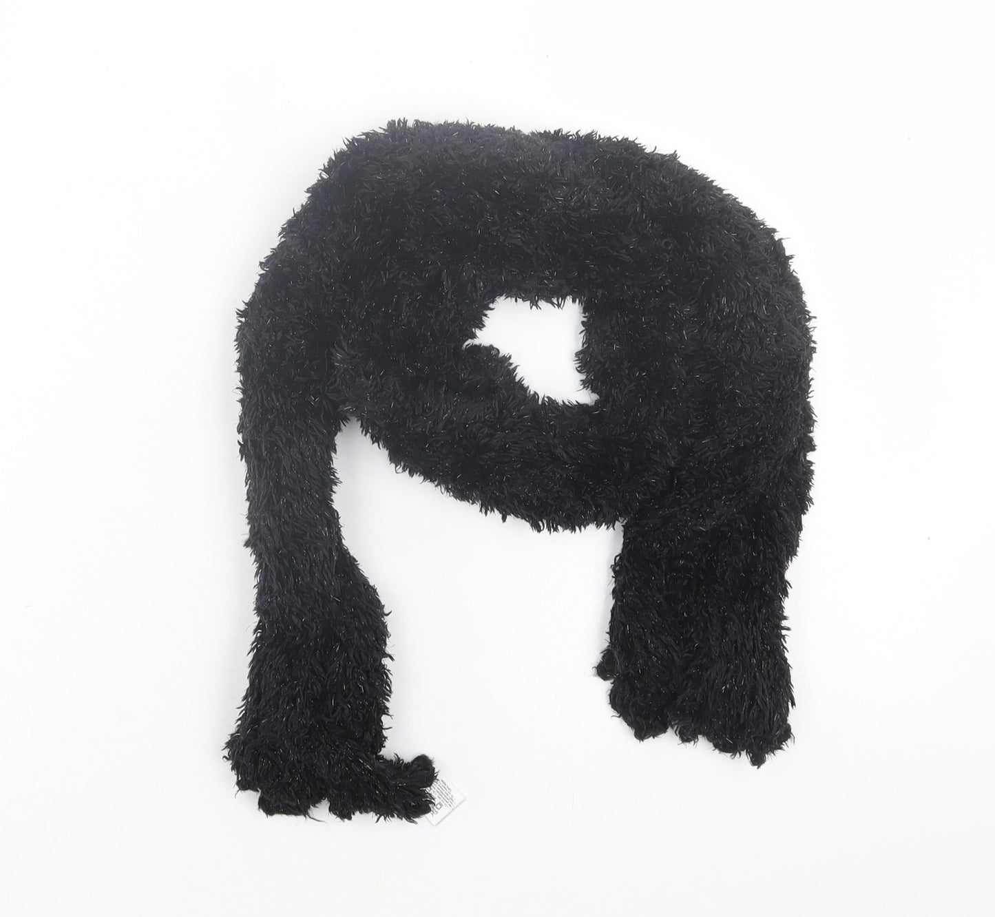 Magic Scarf Womens Black Nylon Scarf