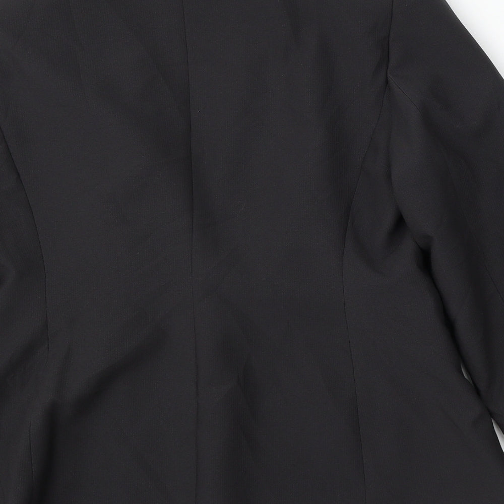 Matalan Womens Grey Polyester Jacket Suit Size 14