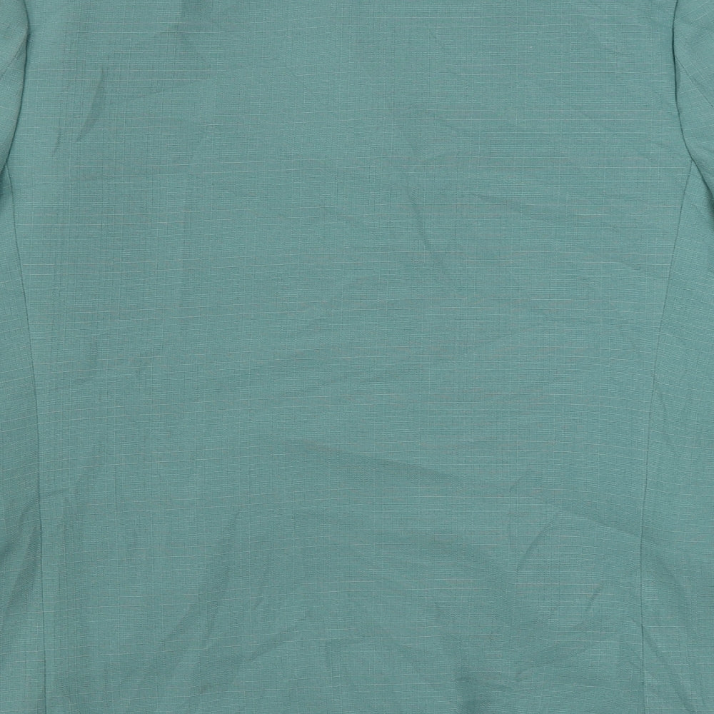 Imagination Womens Green Jacket Blazer Size 14 Button
