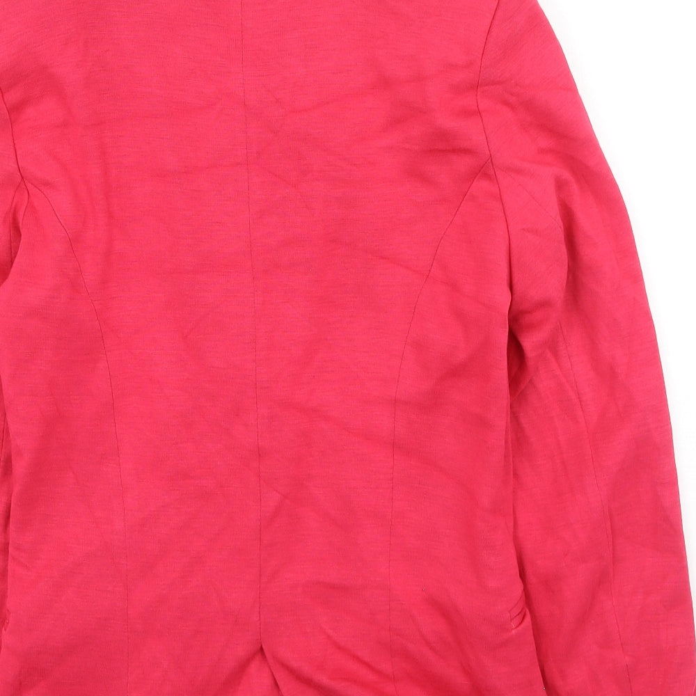 Preworn Womens Pink Jacket Size 10
