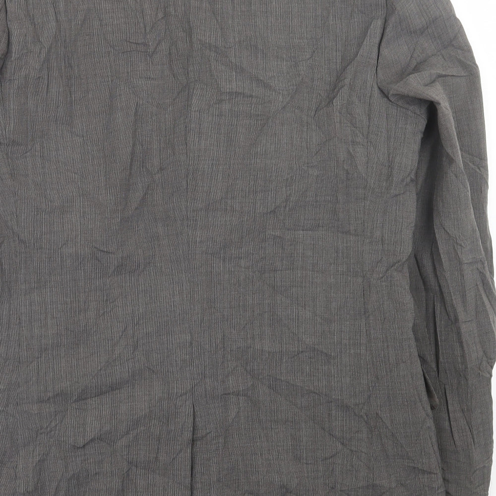 Marks and Spencer Mens Grey Wool Jacket Suit Jacket Size 40