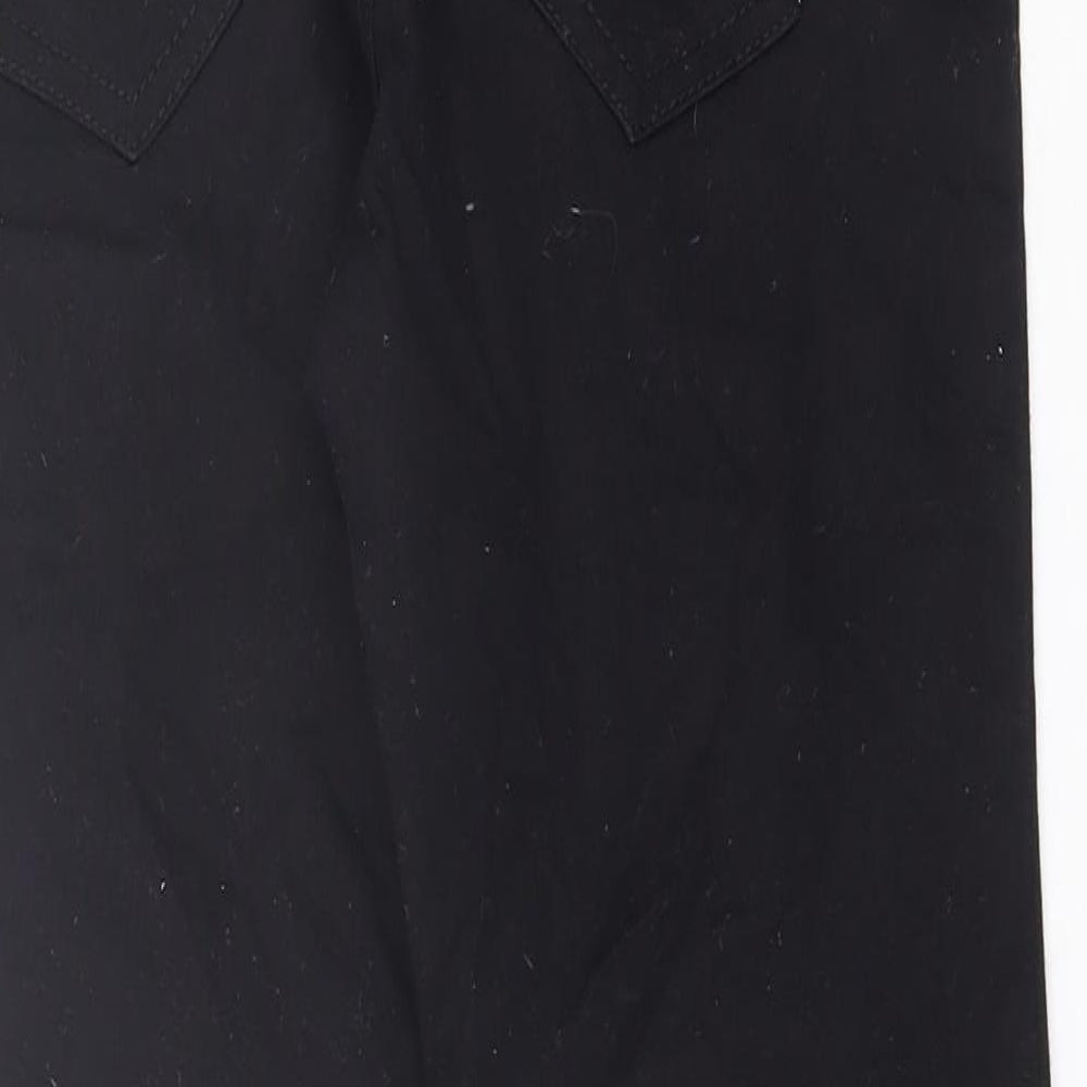 New Look Womens Black Cotton Skinny Jeans Size 8 L28 in Regular