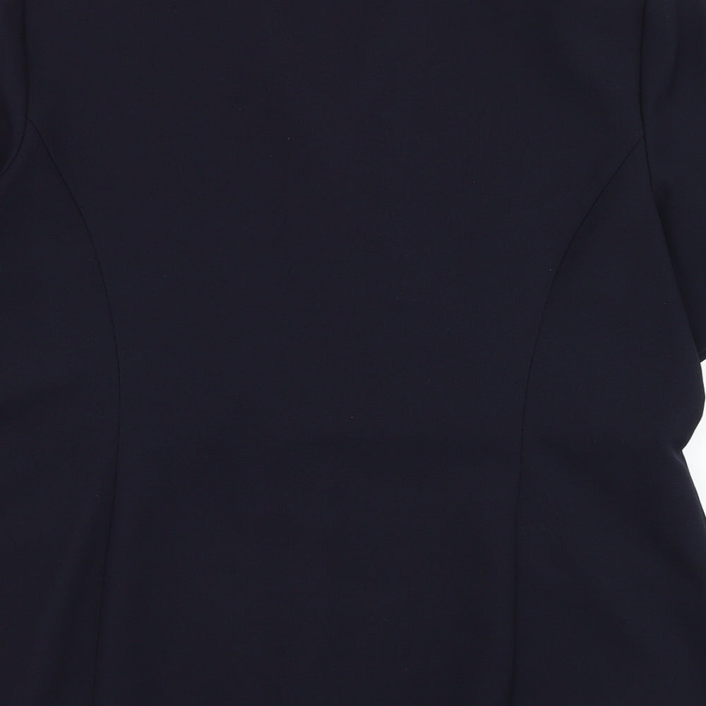 Prima Womens Blue Jacket Size 18 Button