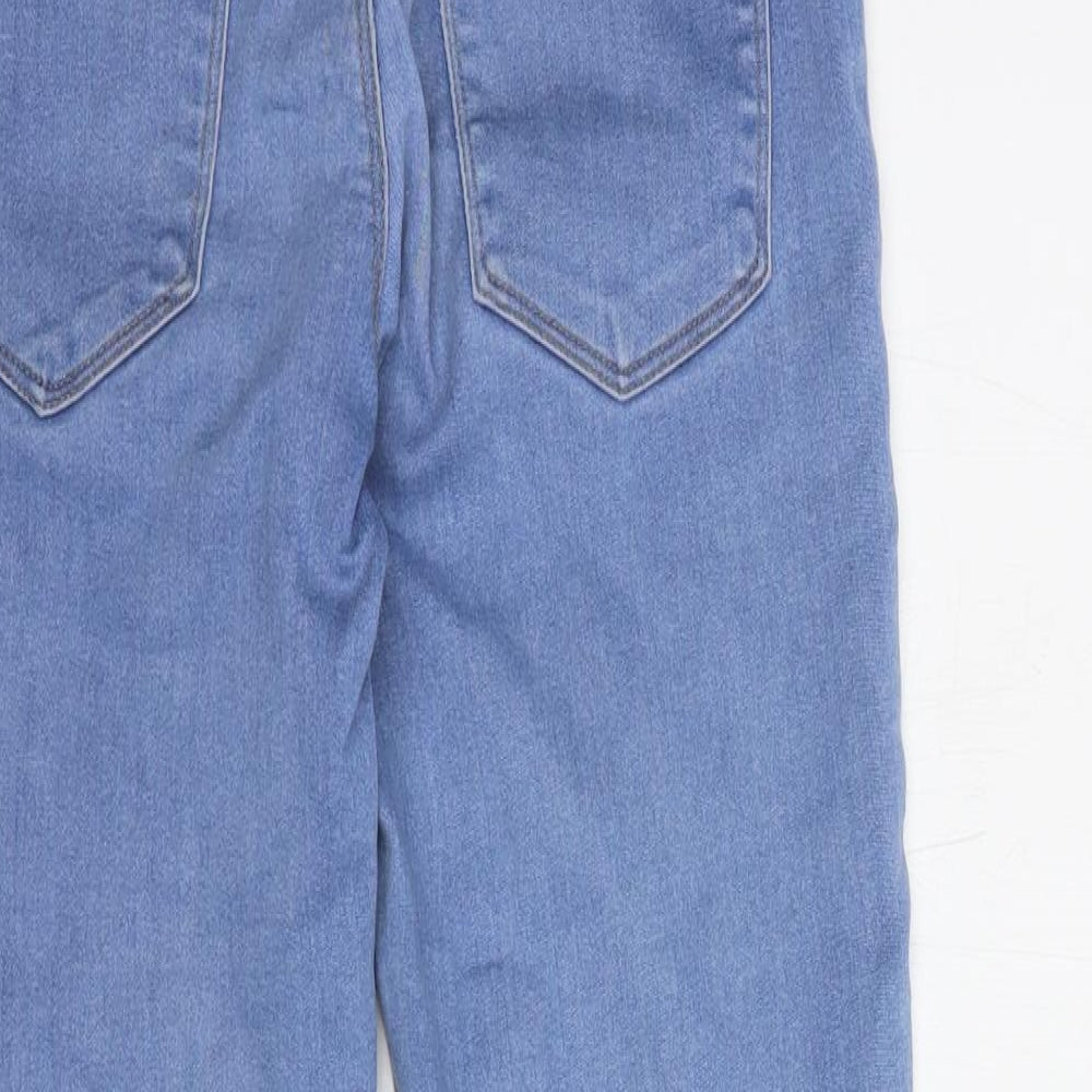 Dunnes Stores Womens Blue Cotton Jegging Jeans Size 8 L28 in Regular