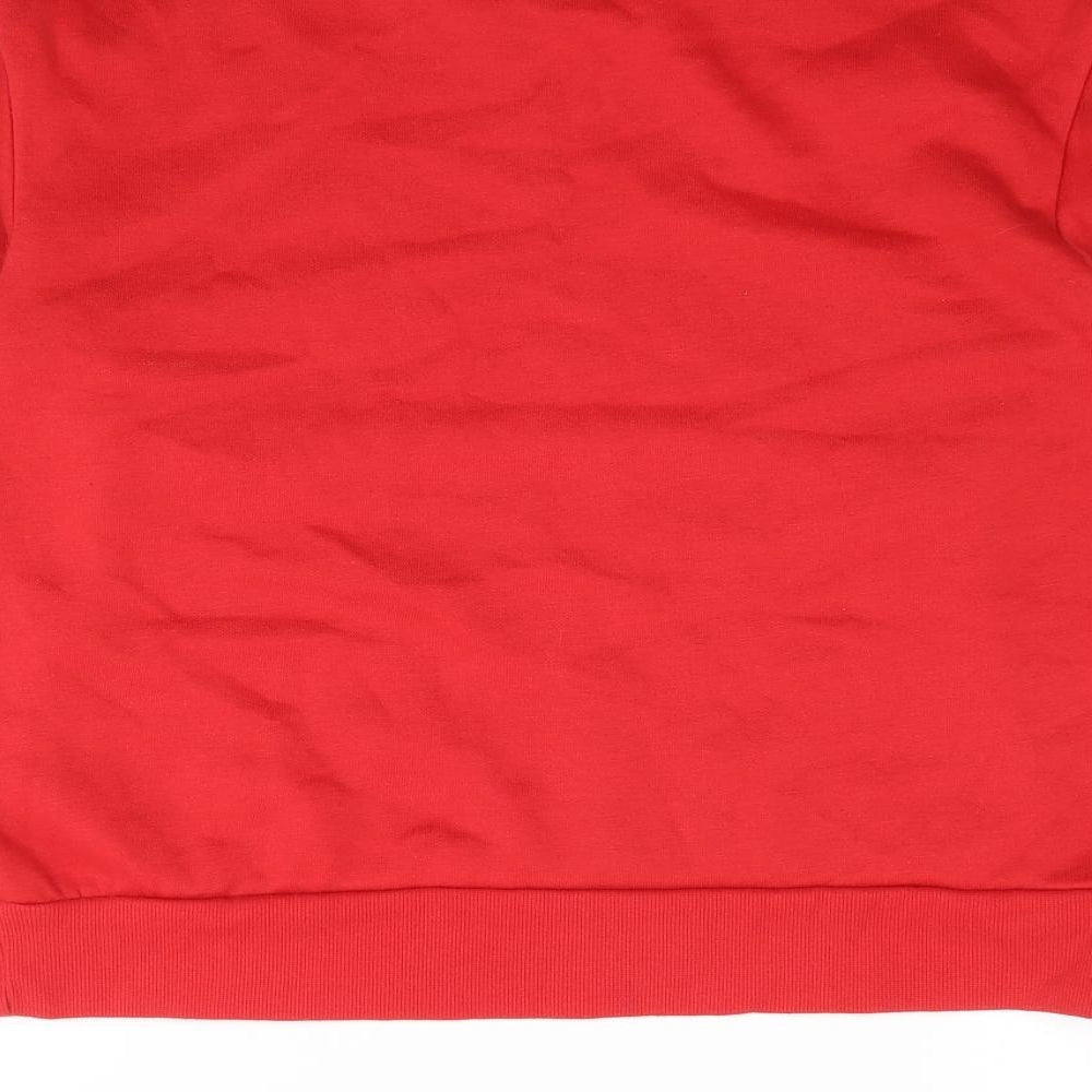 Primark Womens Red Polyester Pullover Sweatshirt Size 2XS Pullover