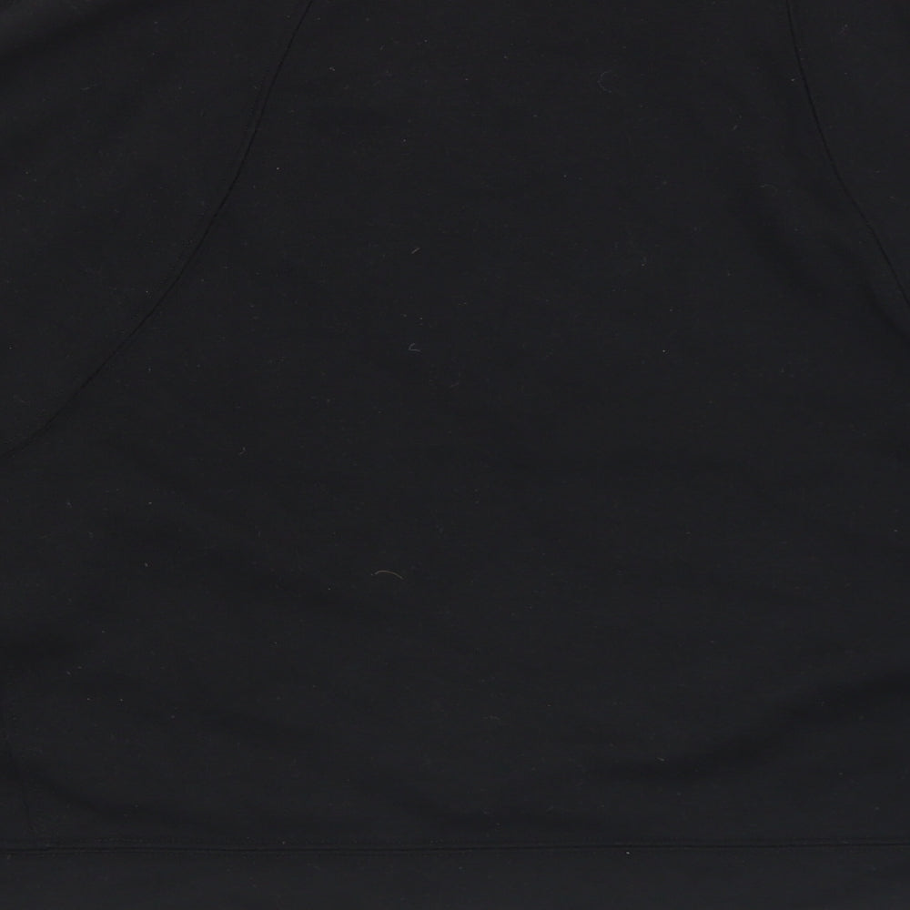 Zara Womens Black Polyester Pullover Sweatshirt Size M