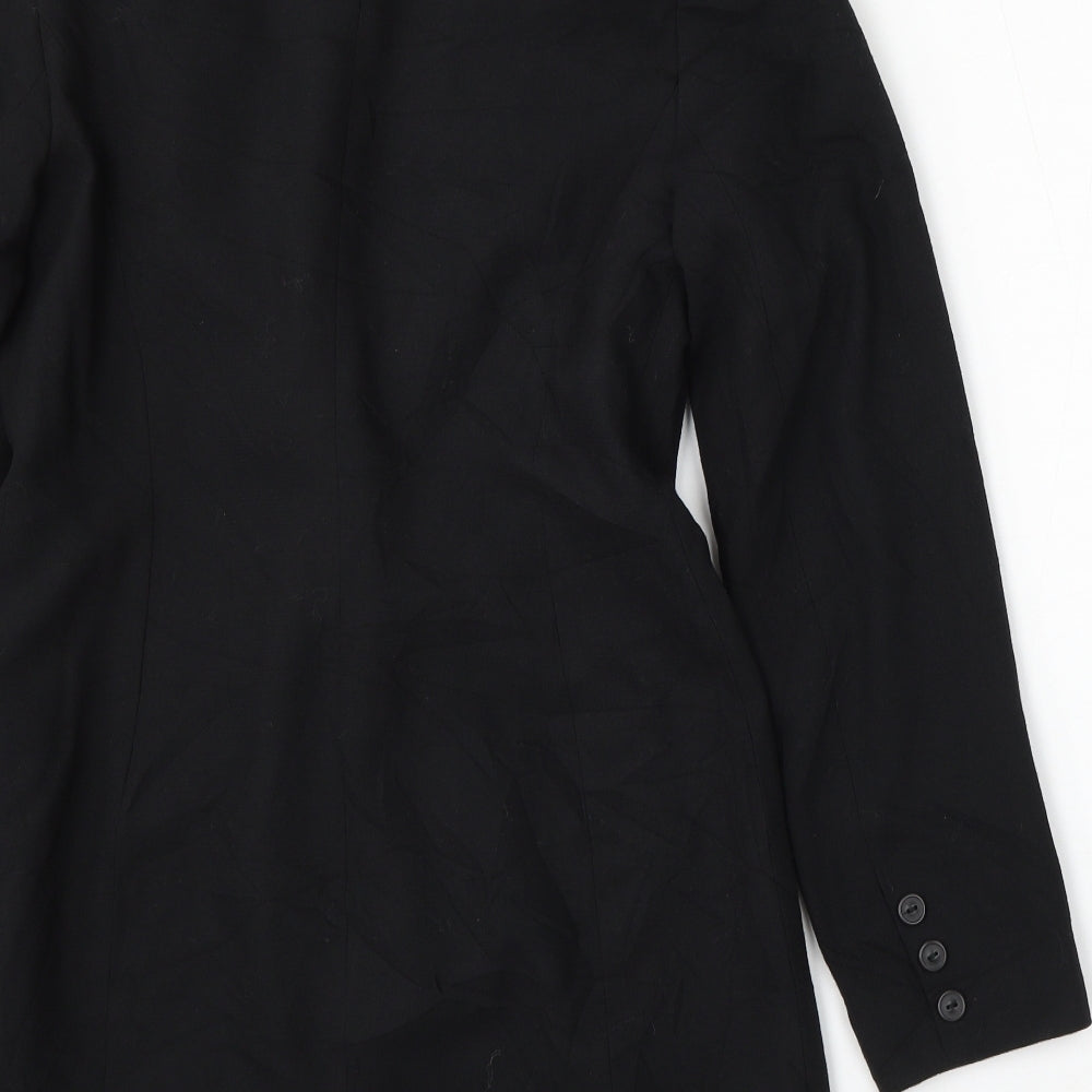 Dorothy Perkins Womens Black Jacket Size 10 Button