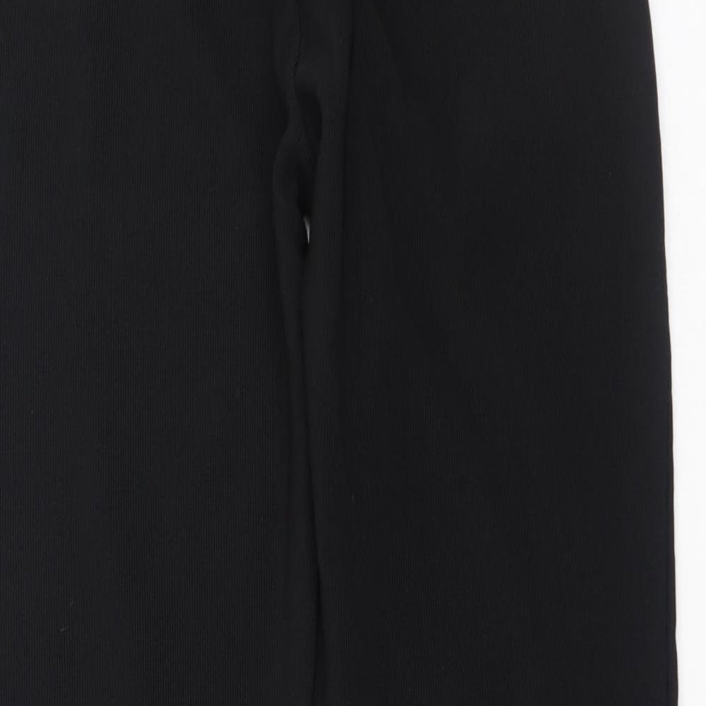 XE Womens Black Polyester Jegging Trousers Size 30 in L26 in Regular