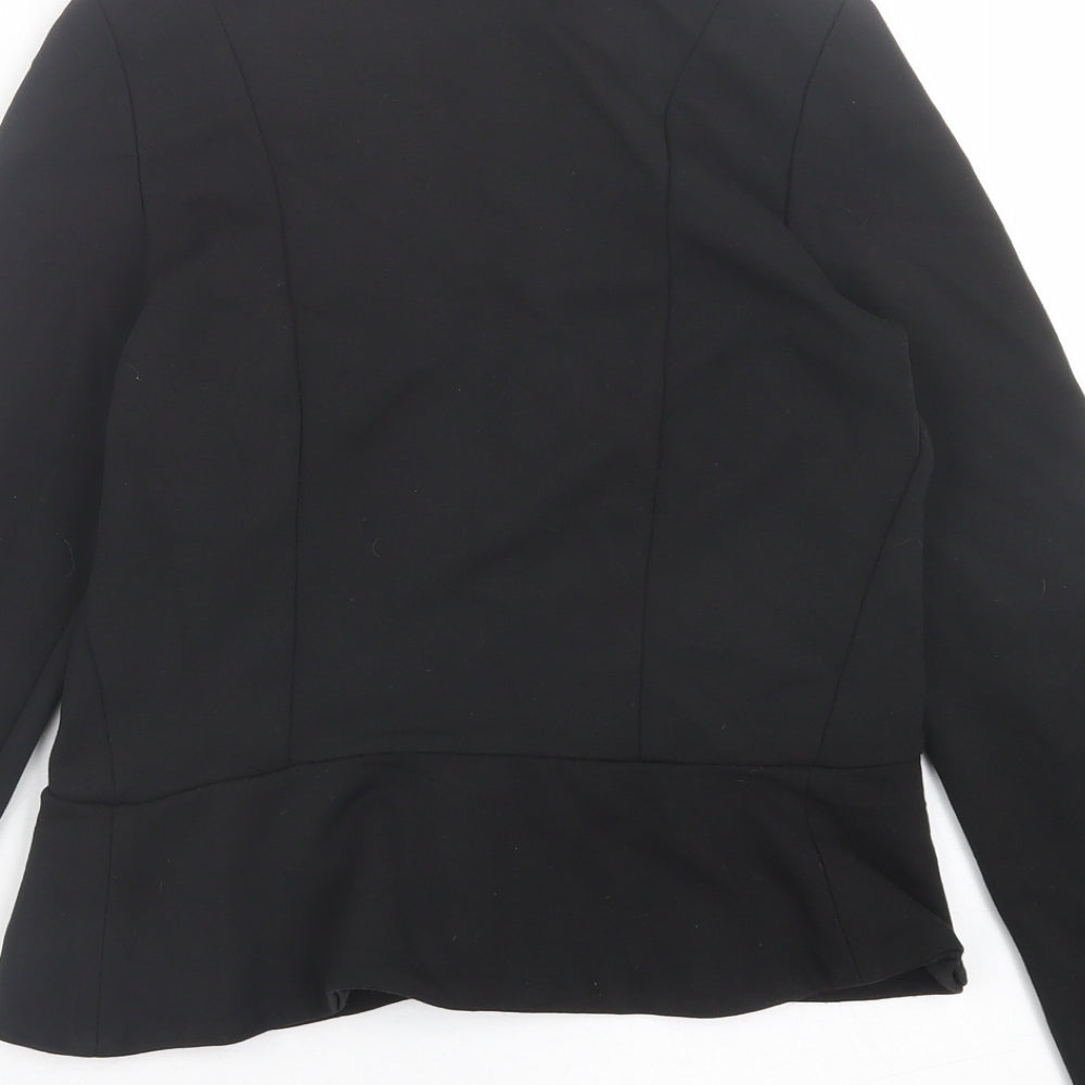 H&M Womens Black Jacket Blazer Size S