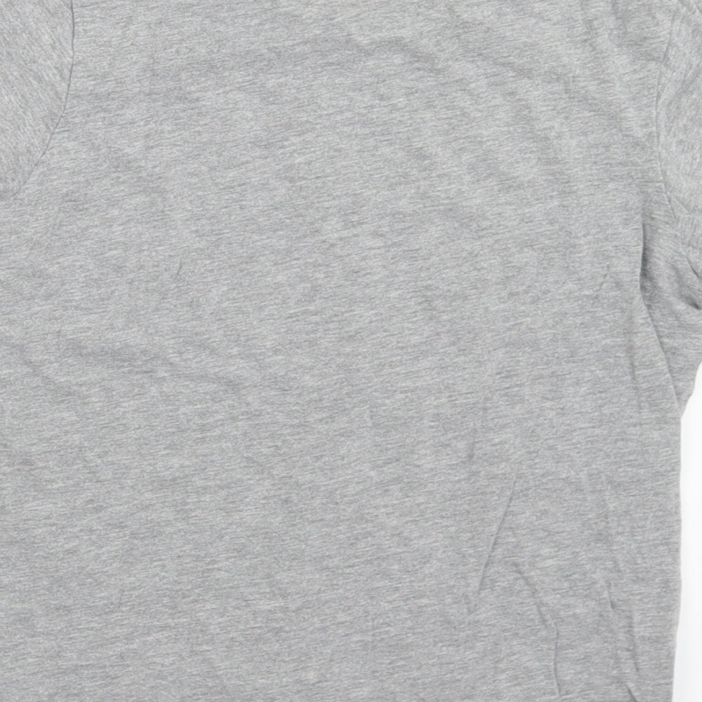 Produkt Boys Grey Cotton Basic T-Shirt Size 11-12 Years Crew Neck - San Francisco