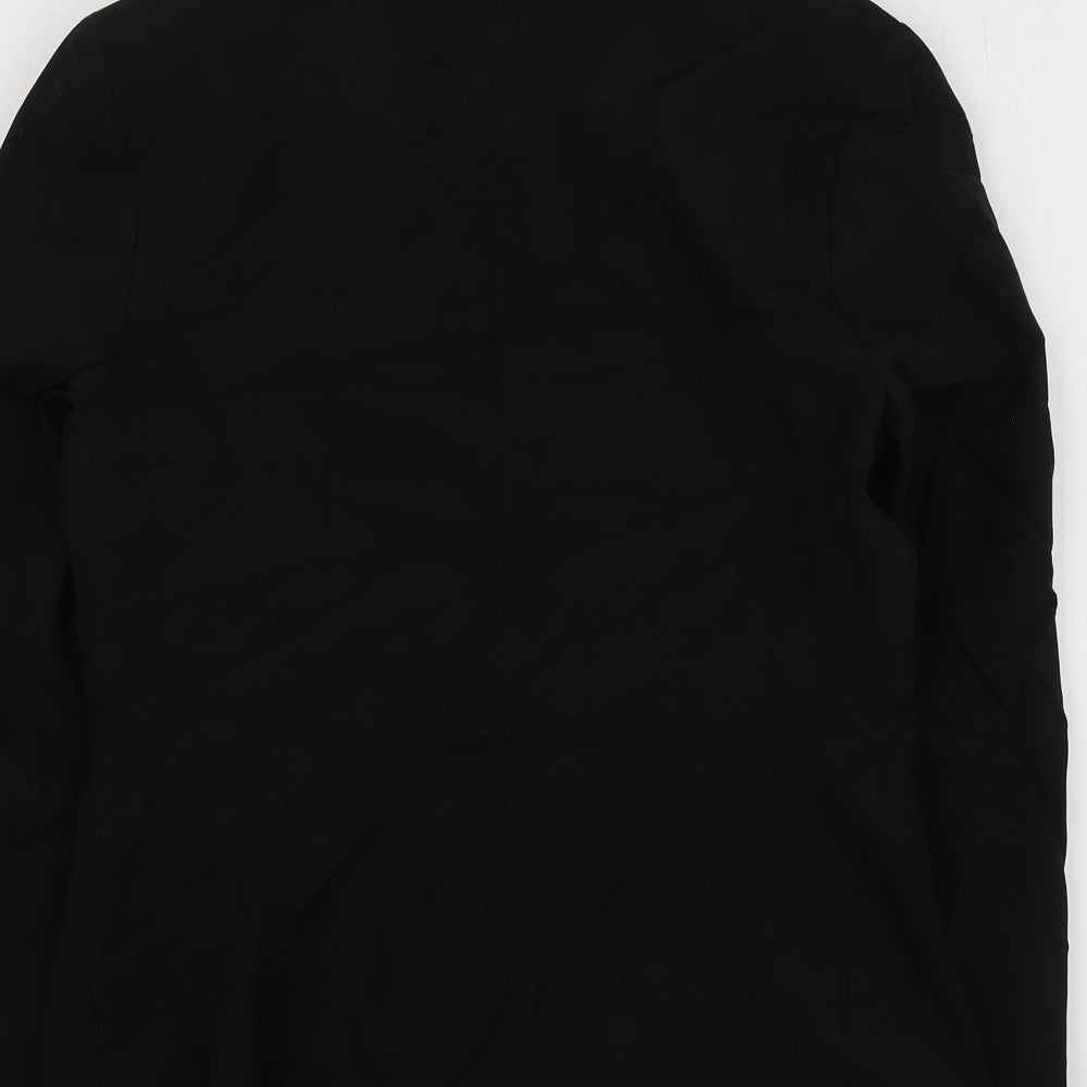 Papaya Womens Black Polyester Jacket Suit Jacket Size 12