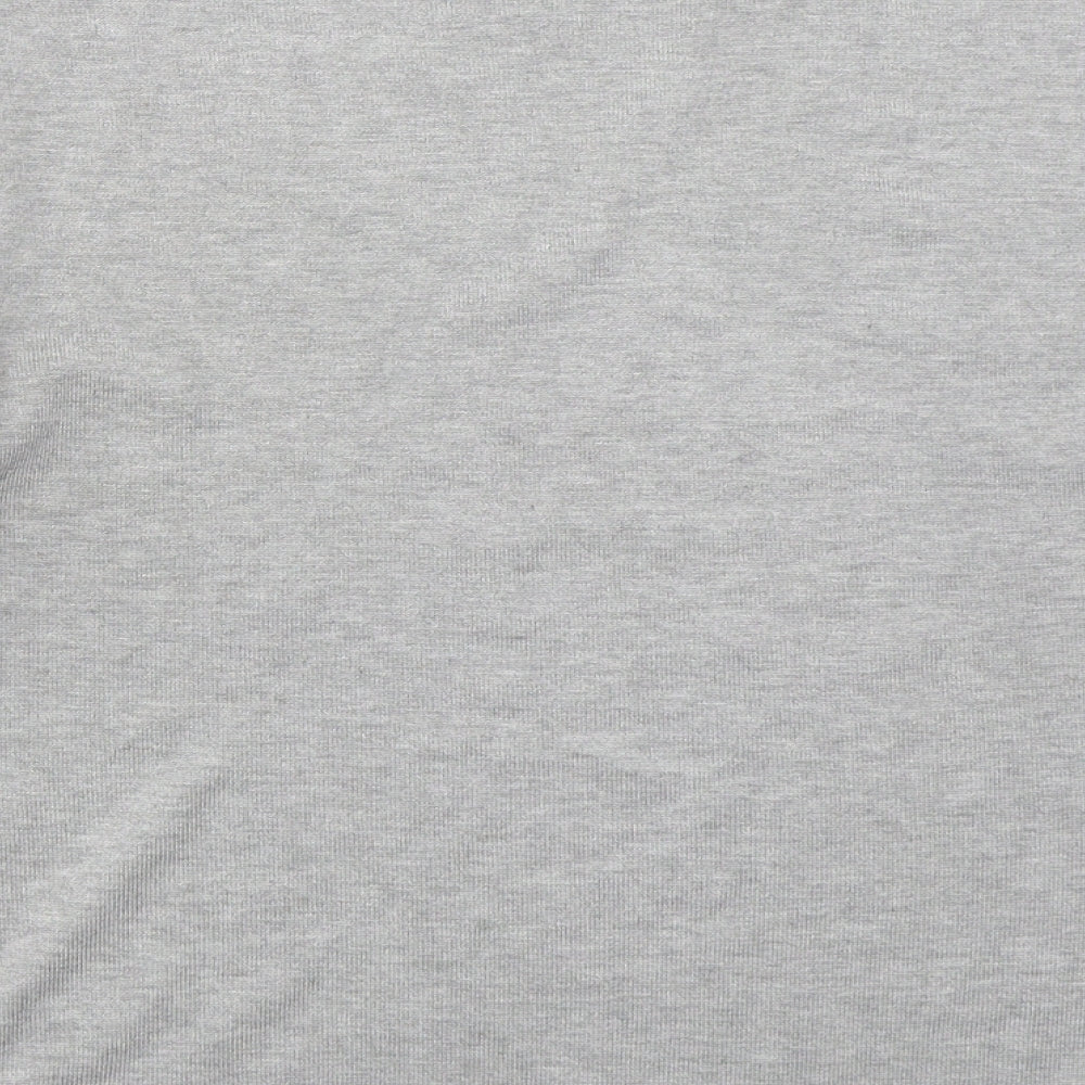 Cameo Rose Womens Grey Crew Neck Viscose Pullover Jumper Size M