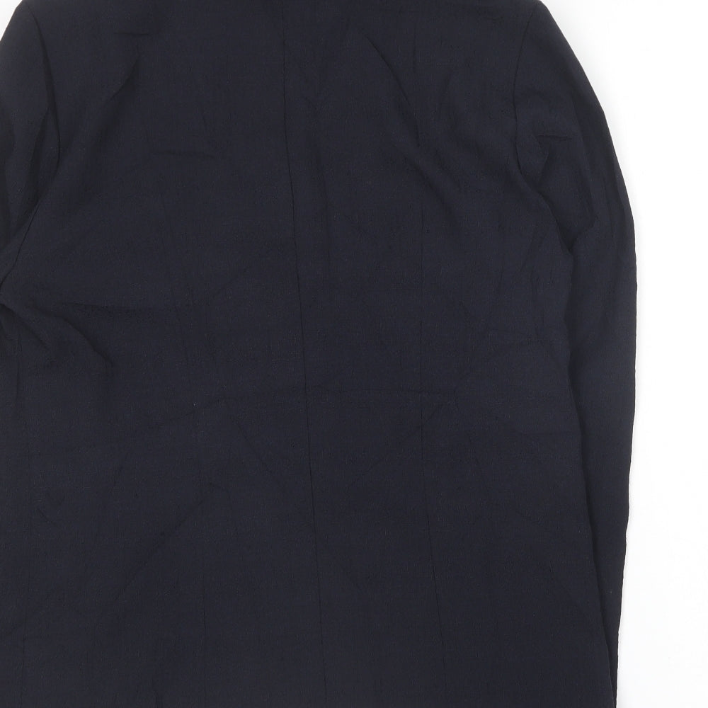 Gordon Wyatt Womens Blue Jacket Blazer Size 10