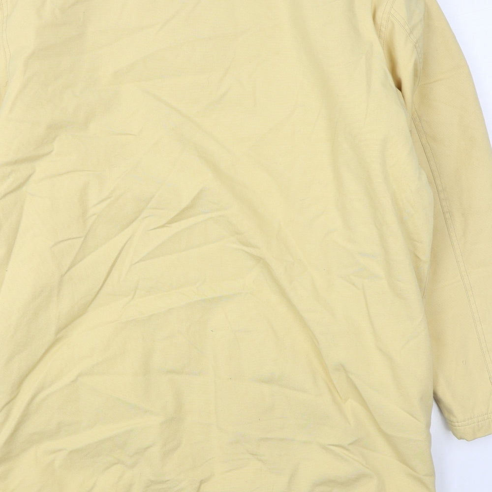Harvest Collection Mens Yellow Jacket Size M Zip