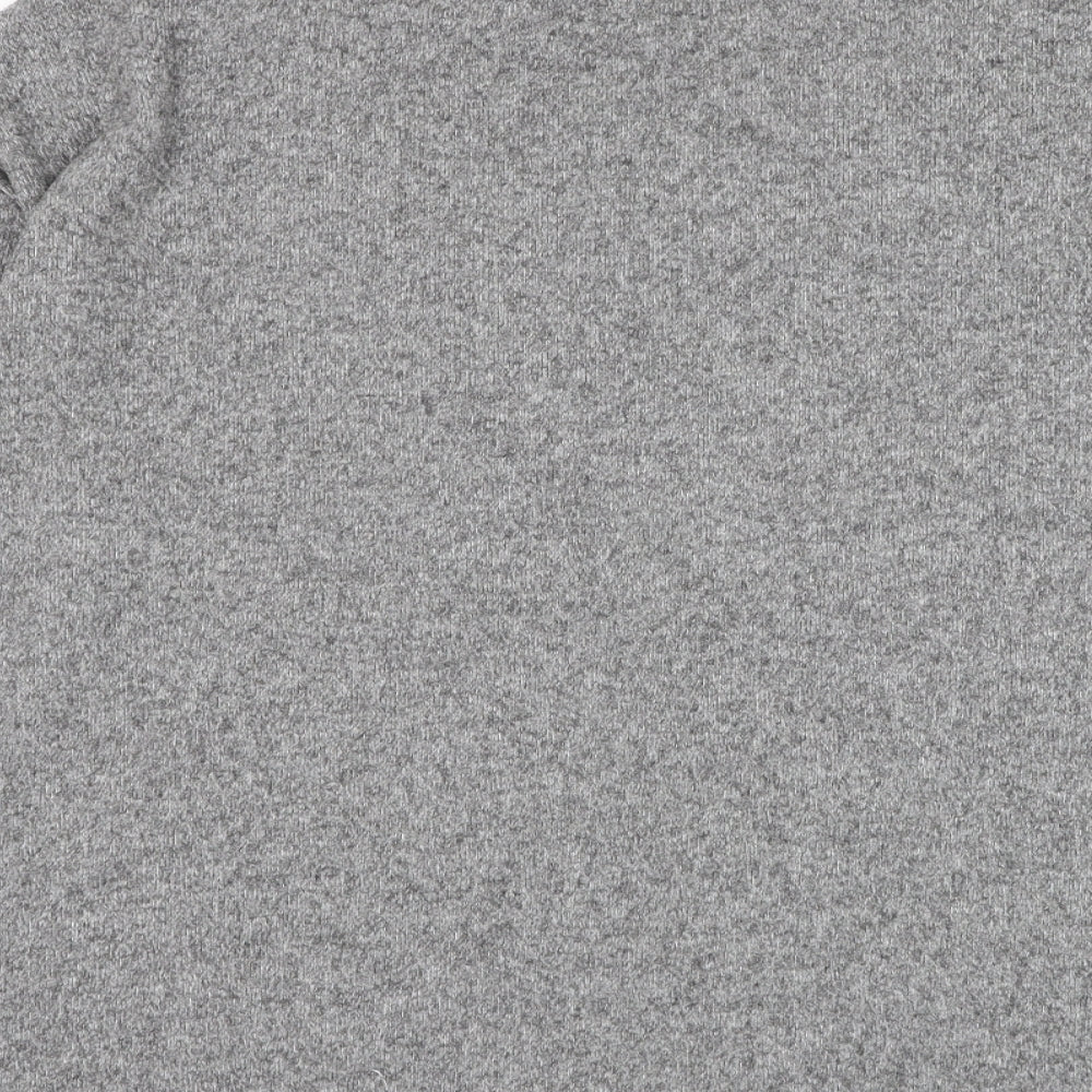 F&F Womens Grey Round Neck Polyester Pullover Jumper Size M