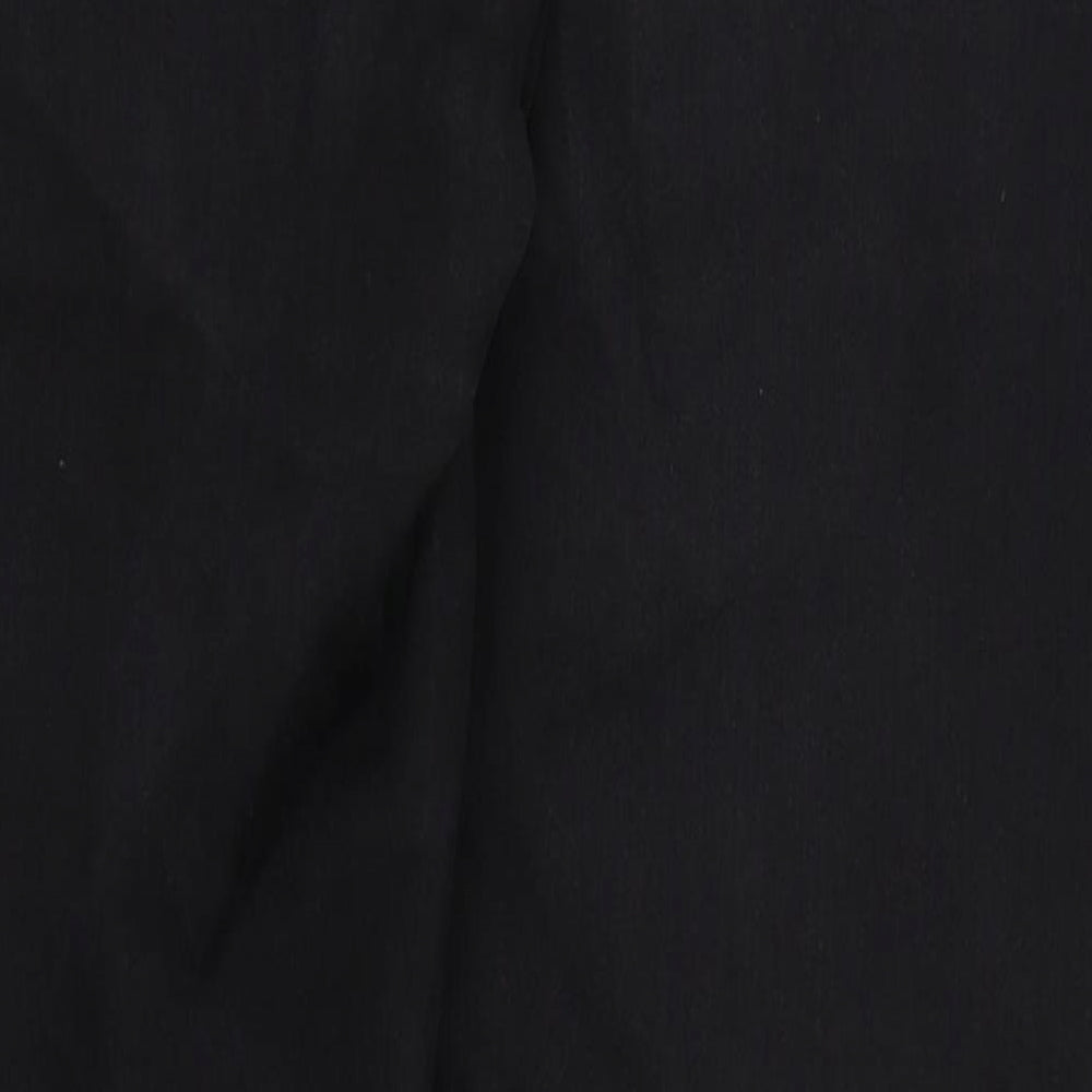 Paper + Stitch Womens Black Cotton Skinny Jeans Size 30 in L29 in Regular Button