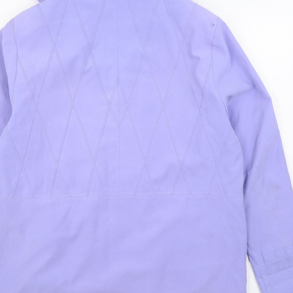 Classics Womens Purple Jacket Size 14 Zip