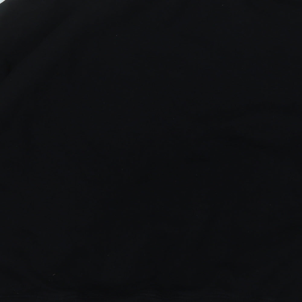 Primark Womens Black Cotton Pullover Sweatshirt Size 10