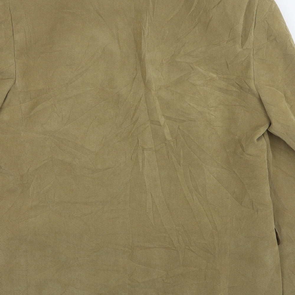 Marks and Spencer Mens Beige Polyester Jacket Suit Jacket Size 40