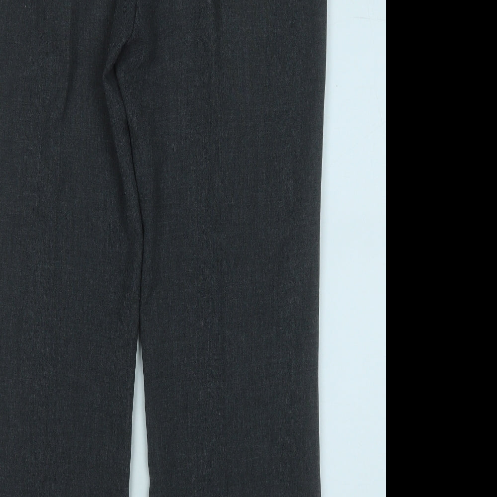Lakeland Womens Grey Polyester Trousers Size 12 L27 in Regular