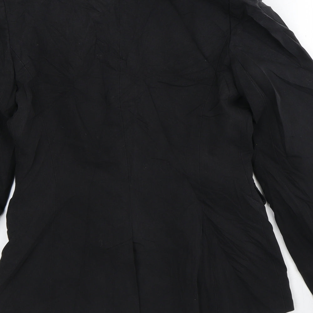 Dorothy Perkins Womens Black Jacket Blazer Size 8