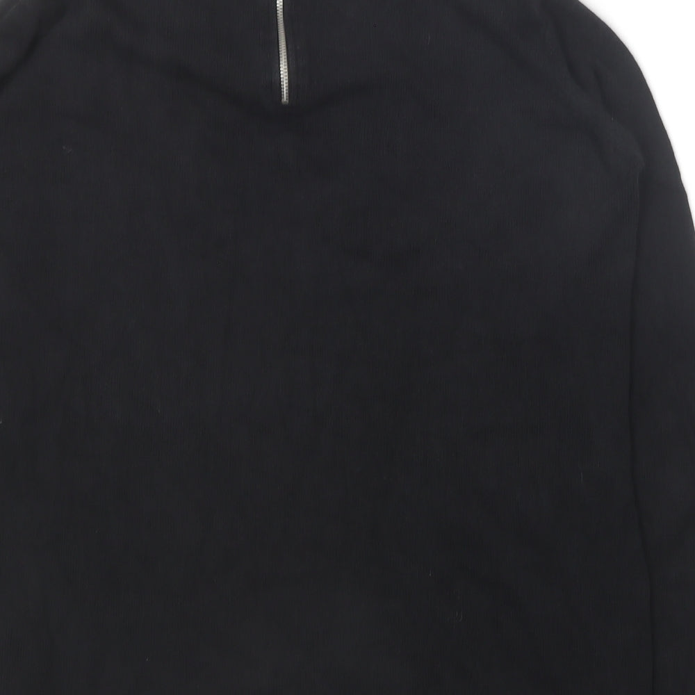 Atmosphere Womens Black Round Neck Viscose Pullover Jumper Size 10