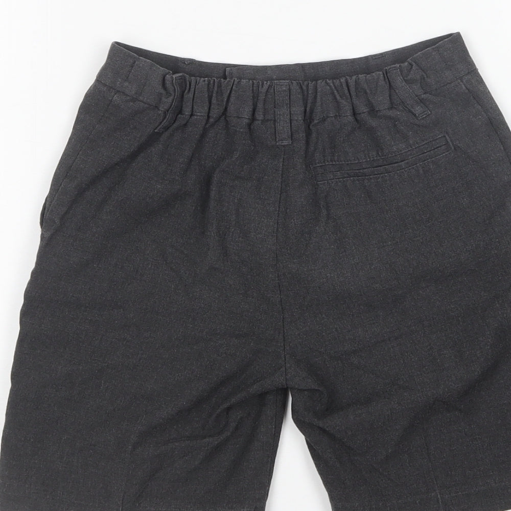 TU Boys Grey Polyester Chino Shorts Size 7 Years Regular