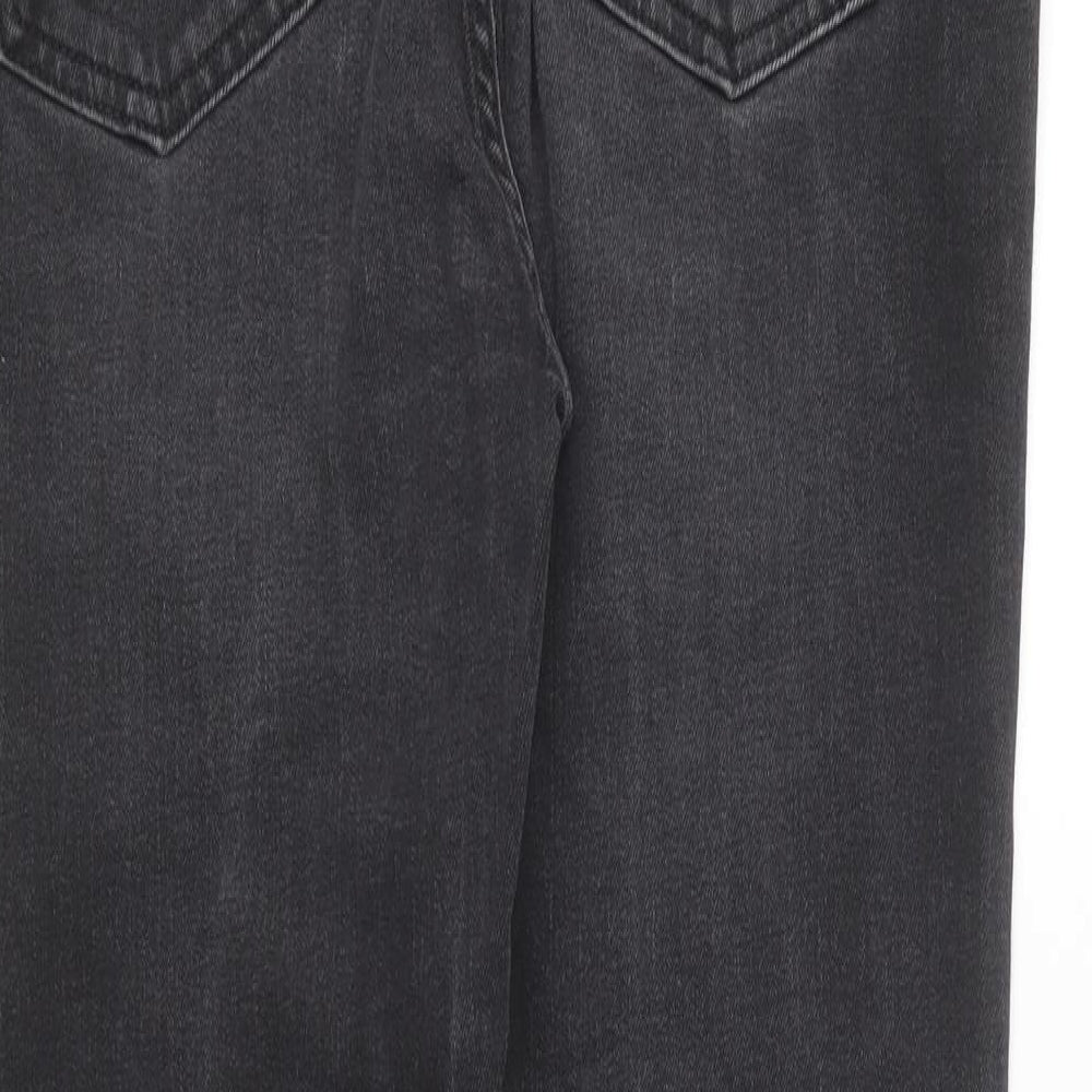 Marks and Spencer Womens Black Cotton Skinny Jeans Size 12 L27 in Regular