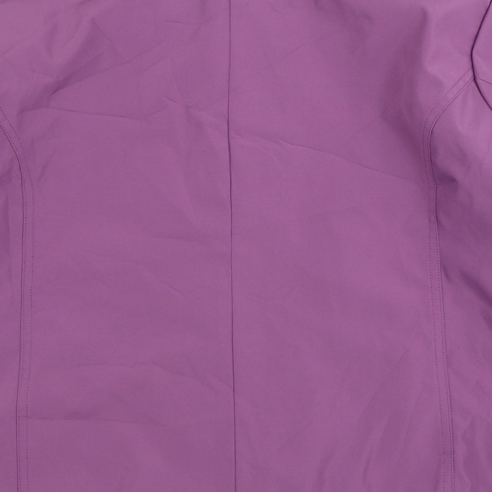 BM Womens Purple Jacket Size L Zip
