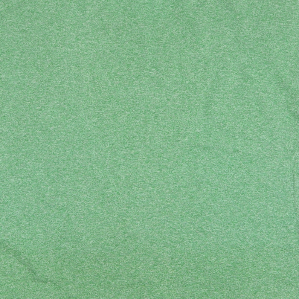 Guinness Womens Green Cotton Basic T-Shirt Size XL Round Neck