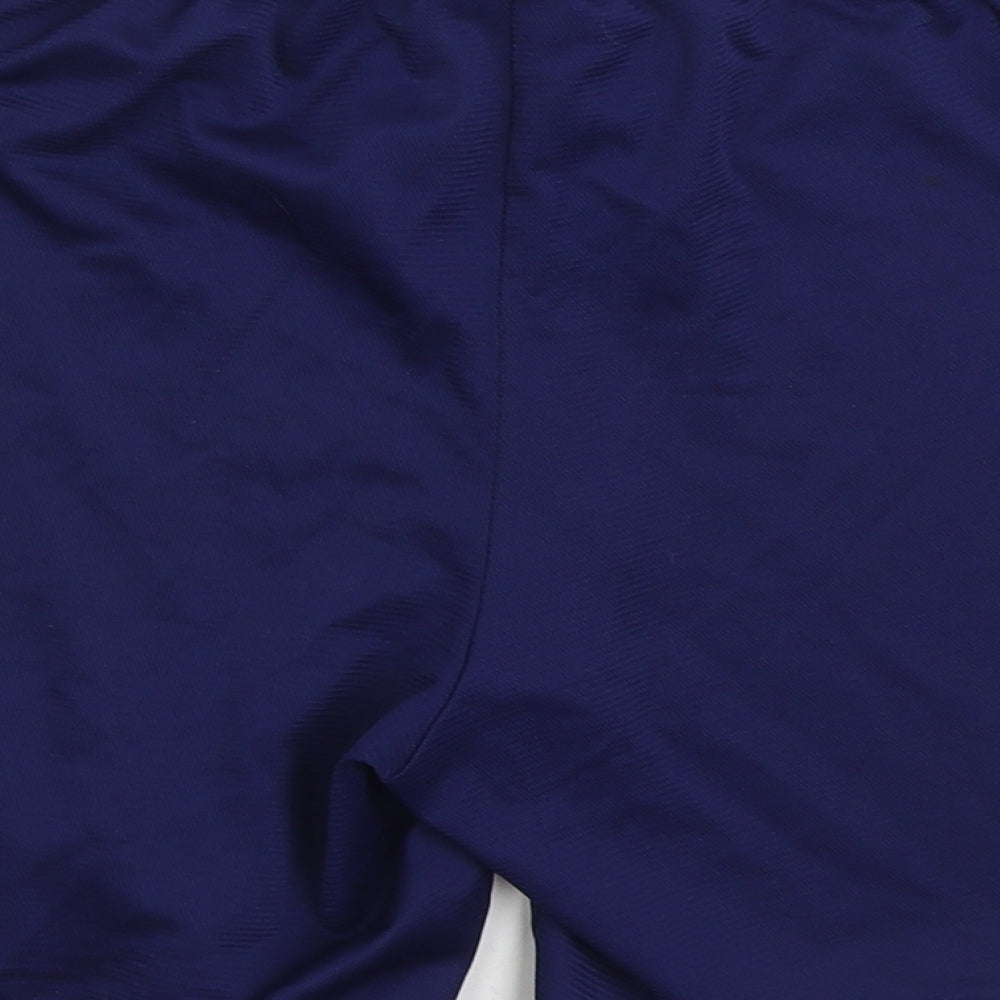 adidas Mens Blue Polyester Sweat Shorts Size M Regular