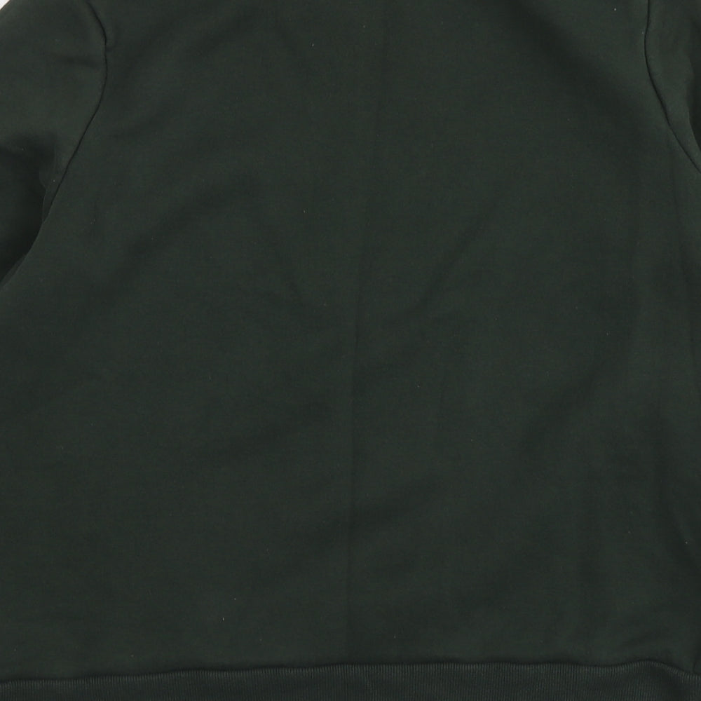 Dunnes Stores Womens Green Cotton Pullover Hoodie Size M - Copenhagen